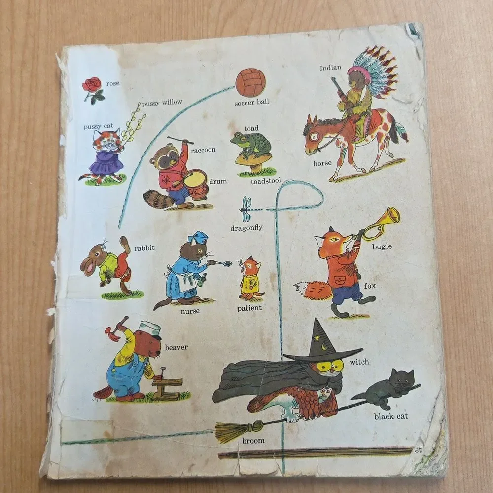 Min Forste Ordbok by Richard Scarry Best Wordbook Ever Vtg Norwegian Plus Extras